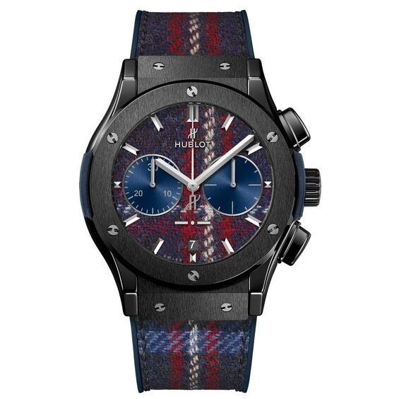 AAA Replica Hublot Classic Fusion Chronograph Italia Independent "Tartan" Watch 521.CM.2703.NR.ITI17